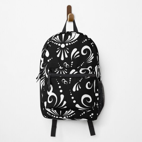 Item preview, Face Painter Teadrops & Swirls Practice (white on black) designed and sold by Sbomber73.