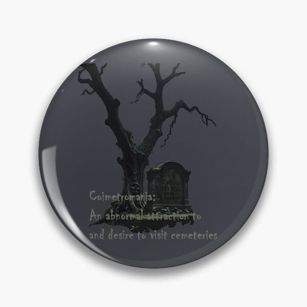 Item preview, Coimetromania. An Abnormal Attraction To Cemeteries designed and sold by taiche.