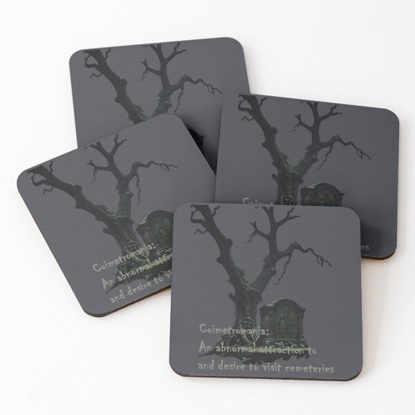 Item preview, Coimetromania. An Abnormal Attraction To Cemeteries designed and sold by taiche.