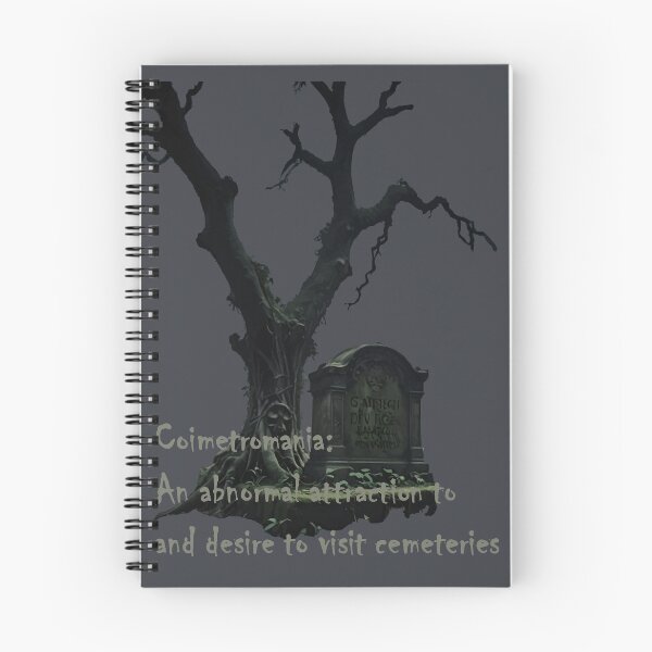 Item preview, Coimetromania. An Abnormal Attraction To Cemeteries designed and sold by taiche.