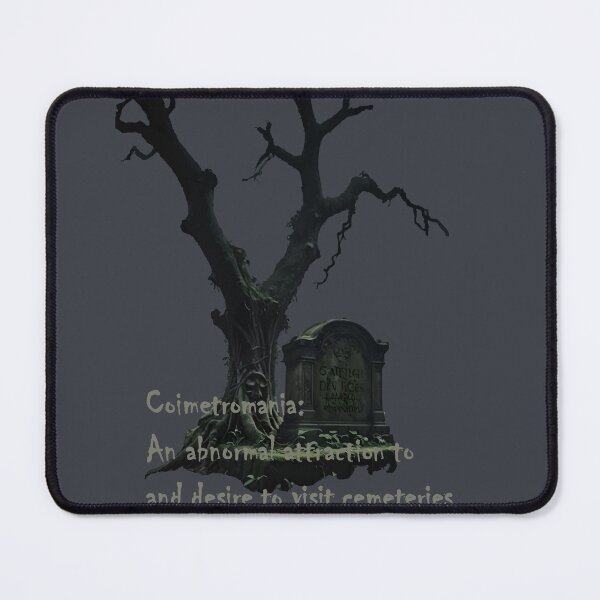 Item preview, Coimetromania. An Abnormal Attraction To Cemeteries designed and sold by taiche.
