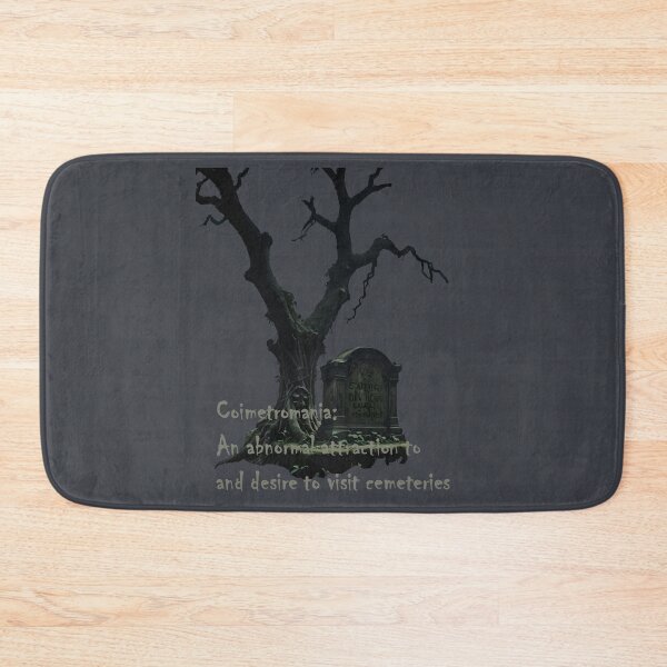 Item preview, Coimetromania. An Abnormal Attraction To Cemeteries designed and sold by taiche.