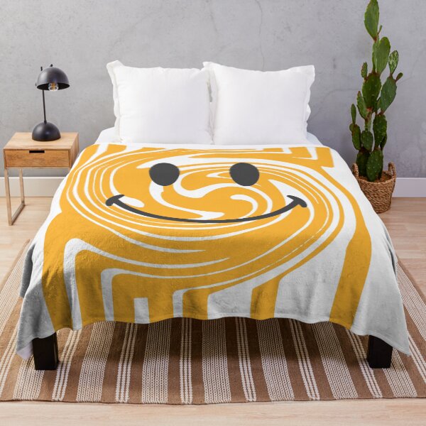 Item preview, Warped Smiley – Trippy Distorted Face Retro Art designed and sold by andry01.