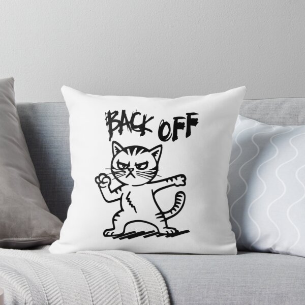 Item preview, Angry Cat, Grumpy, temper, sass, funnyfits70, Humor, Funny, retro, vintages, funny quotes, animal humor, designed and sold by FunnyFits70.