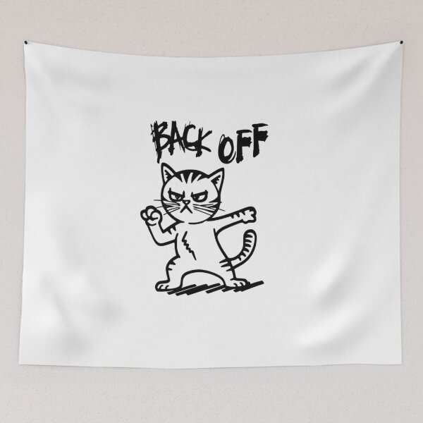 Item preview, Angry Cat, Grumpy, temper, sass, funnyfits70, Humor, Funny, retro, vintages, funny quotes, animal humor, designed and sold by FunnyFits70.
