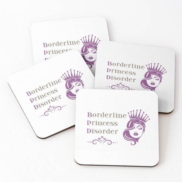 Item preview, Borderline Princess Disorder | BPD designed and sold by The Courtesan Boutique.
