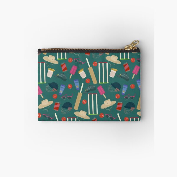 Item preview, Day At The Aussie Cricket green blackground designed and sold by Lozzie Eliza Designs.