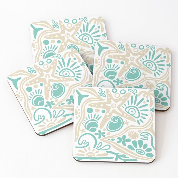 Item preview, Ocean Doodle – Coastal Beach Vibes Hand-Drawn Design designed and sold by andry01.