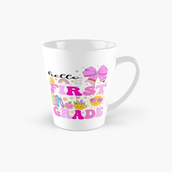Artikelvorschau, Hallo erste Klasse, Preppy Back to School, Erster Schultag, 1. Klasse, Lehrer, Schule, Erste Klasse, Flirty Girly Bow entworfen und verkauft von Mryoussefwac.