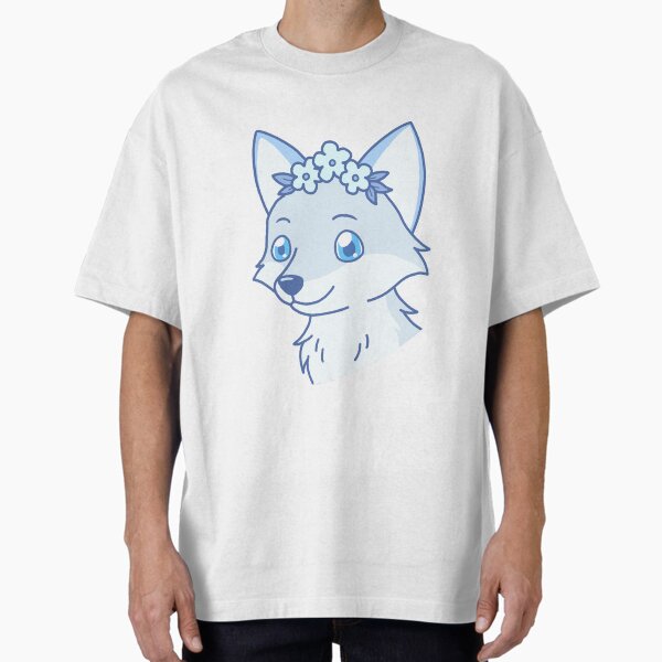 Item preview, Flower Crown Arctic Fox designed and sold by starryskyclouds.