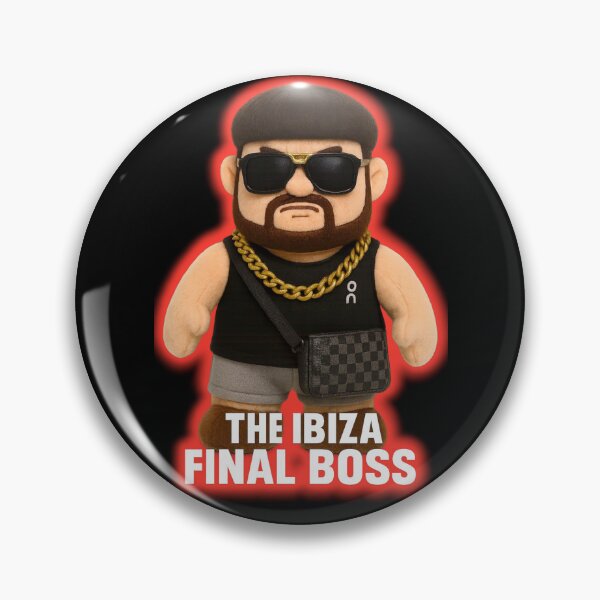 Artikelvorschau, Der IBIZA Final BOSS Plüsch entworfen und verkauft von ProShoper24®.