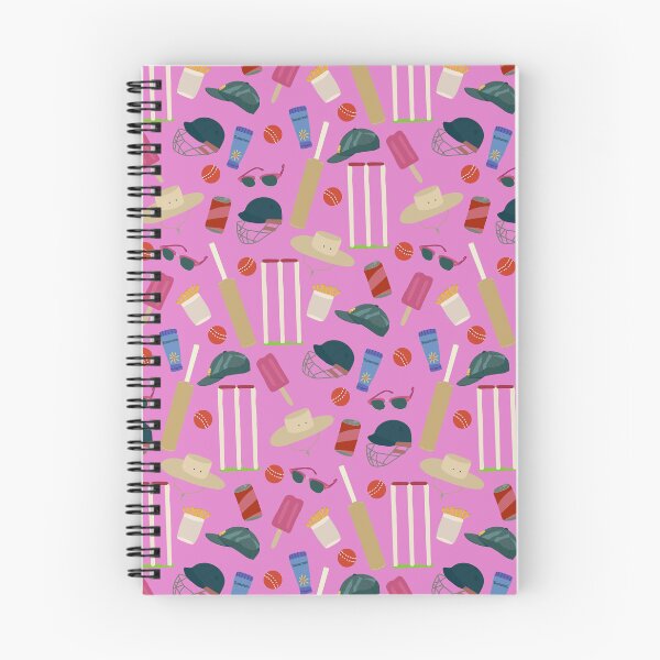 Item preview, Day At The Aussie Cricket pink blackground designed and sold by Lozzie Eliza Designs.