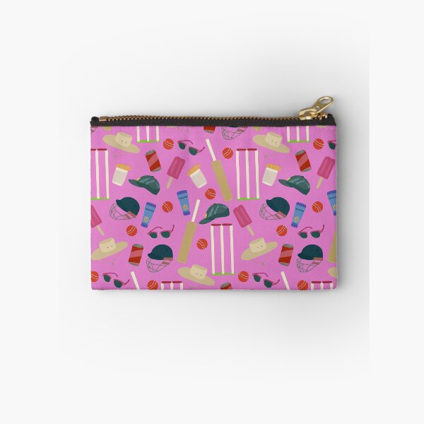 Item preview, Day At The Aussie Cricket pink blackground designed and sold by Lozzie Eliza Designs.