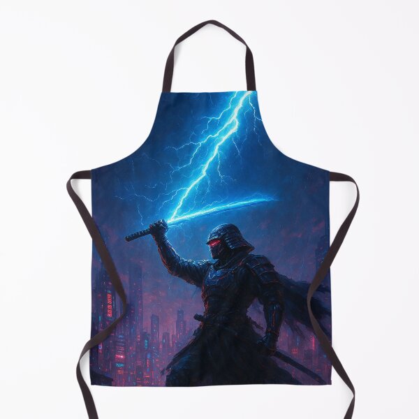 Item preview, Cyberpunk samurai charges his katana designed and sold by Dantheman0103.