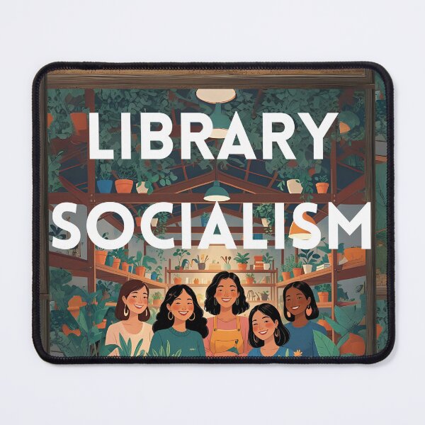 Item preview, Library Socialism designed and sold by ReFuture.