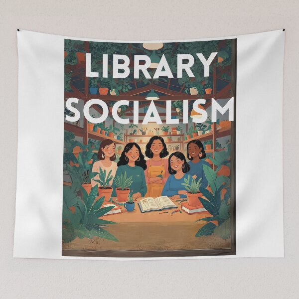 Item preview, Library Socialism designed and sold by ReFuture.