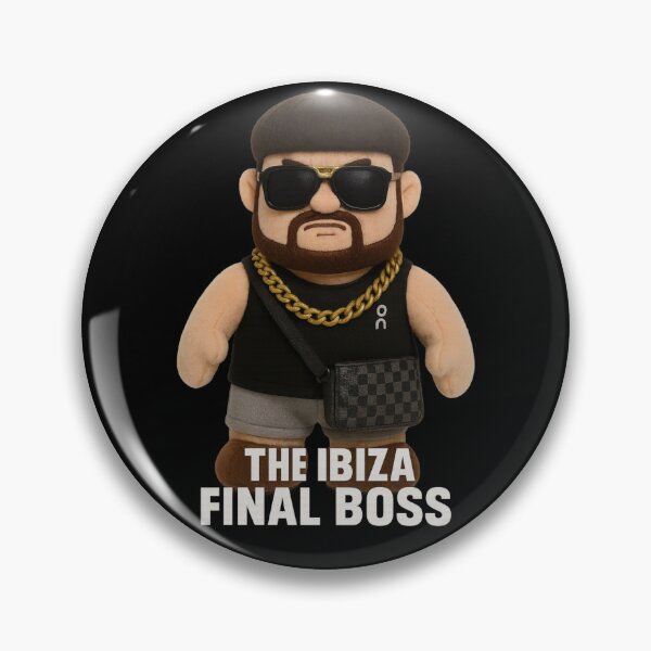Item preview, The IBIZA final BOSS Plush I.B. designed and sold by ProShoper24®.