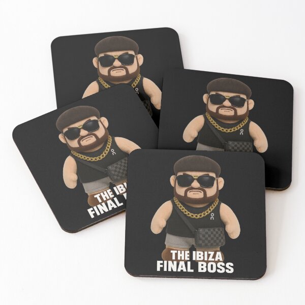 Item preview, The IBIZA final BOSS Plush I.B. designed and sold by ProShoper24®.
