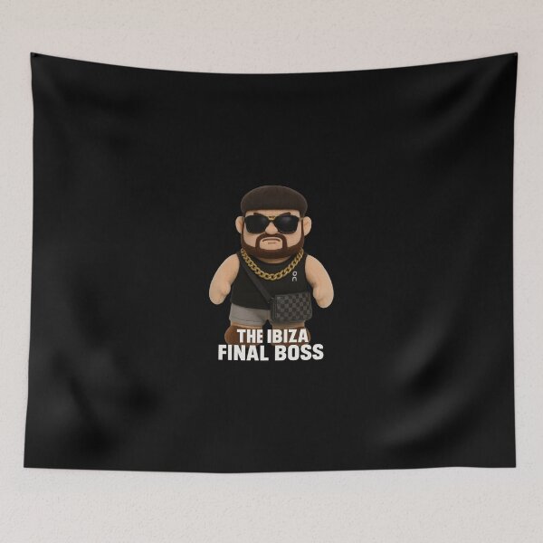 Item preview, The IBIZA final BOSS Plush I.B. designed and sold by ProShoper24®.