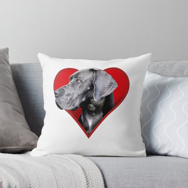 Item preview, Great Dane Love Heart  designed and sold by GeeThang.
