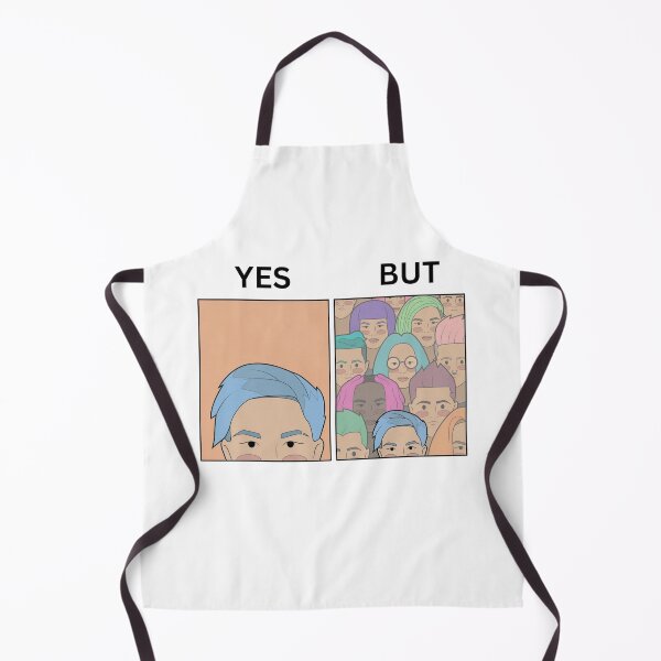 Item preview, Yes But Different Hair Color style Version - Thanksgiving, Christmas And Birthday Party Gift Ideas for Classic Memes Lovers and Fans designed and sold by Memeing Everything.