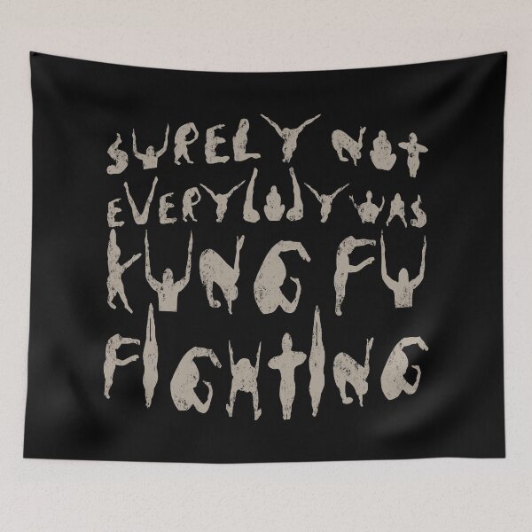Item preview, Surely Not Everybody Was Kung Fu Fighting. vintage. designed and sold by EunsooLee.