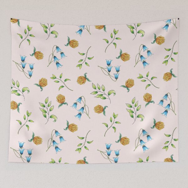 Item preview, Soft Botanicals designed and sold by Farissa Designs.