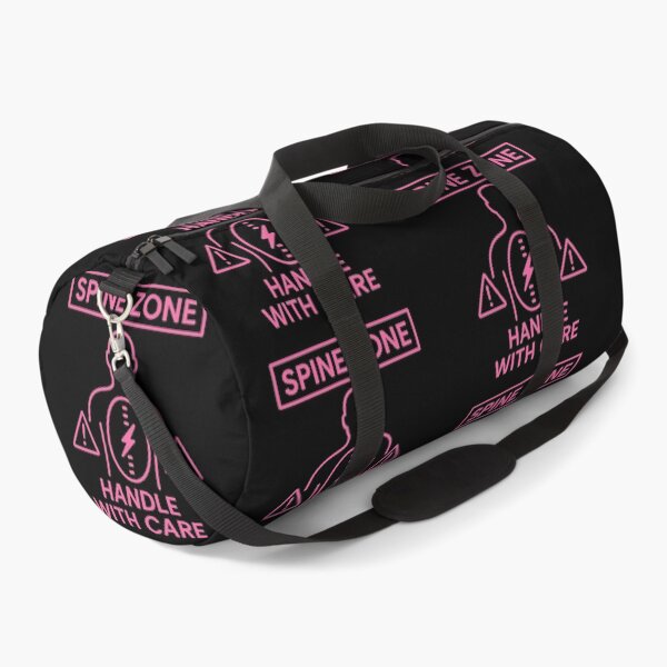 Item preview, Spine Zone – Handle With Care | Funny Neon Spine Pain Warning Design designed and sold by jelonkaa.