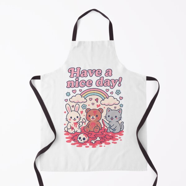 Item preview, Kawaii Massacre – “Have a Nice Day!” Creepy Cute Dark Humor designed and sold by Neon Nightmare.