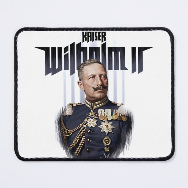 Item preview, Kaiser Wilhelm II Portrait – Historic German Emperor Military Uniform Artwork designed and sold by jordynjiuem.