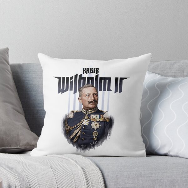 Item preview, Kaiser Wilhelm II Portrait – Historic German Emperor Military Uniform Artwork designed and sold by jordynjiuem.