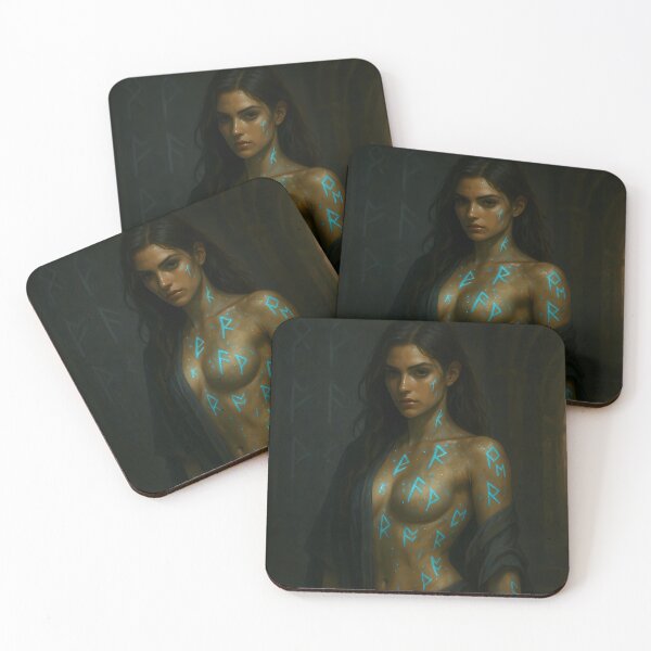 Item preview, Runic Sorceress – Keeper of the Ancient Magic designed and sold by NorseDrip.