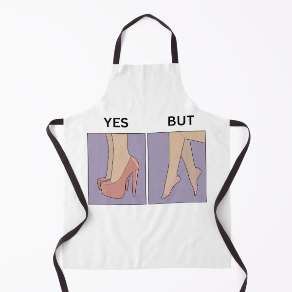 Item preview, Yes But High Heels Version - Thanksgiving, Christmas And Birthday Party Gift Ideas for Classic Memes Lovers and Fans designed and sold by Memeing Everything.