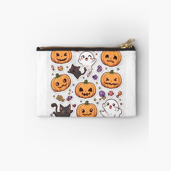 Item preview, Pastel Halloween Charm – Cute Ghosts, Pumpkins, and Cats  Description: designed and sold by Jajahshop.