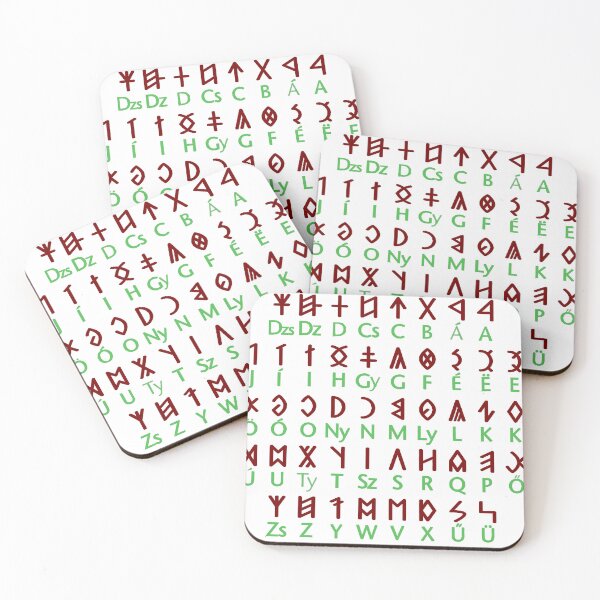 Item preview, Hungarian Székely Runic Alphabet 2 designed and sold by HunHistory.