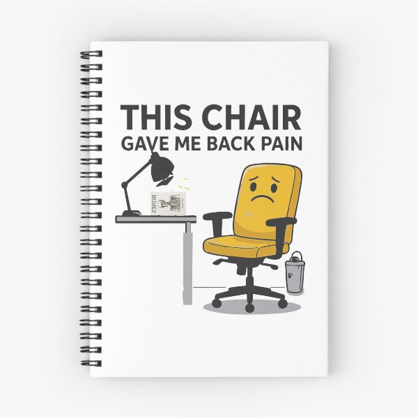 Item preview, Back Pain Office Job Humor designed and sold by Uglyandcute.