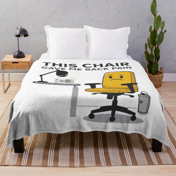 Item preview, Back Pain Office Job Humor designed and sold by Uglyandcute.