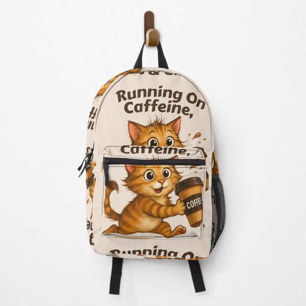 Item preview, Caffeine, Cats & Chaos Cute Coffee designed and sold by AdoraClips.