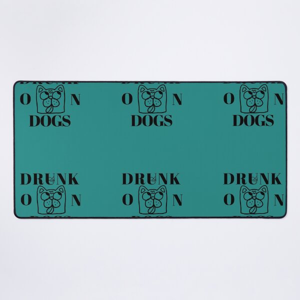 Item preview, LaMaisonOfMY MY DRUNK ON DELIGHT COLLECTION No.7 DOGS BLACK designed and sold by LaMaisonOfMY.