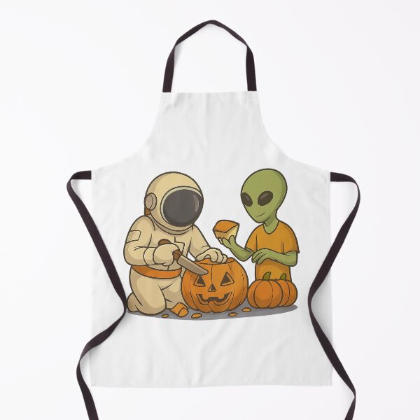 Item preview, Pumpkin Art on Mars: Astronaut & Alien Painting Faces designed and sold by HEERMANArt.