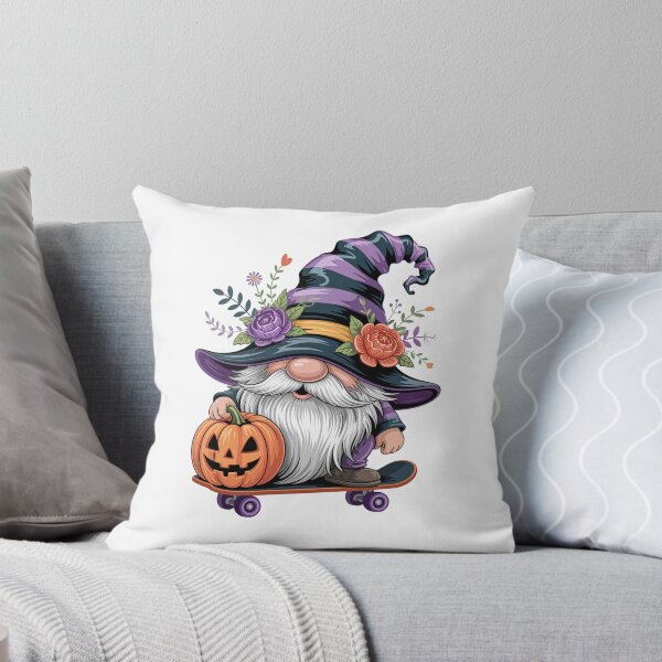 Item preview, halloween gnomes on skateboard, designed and sold by jkrphoto.