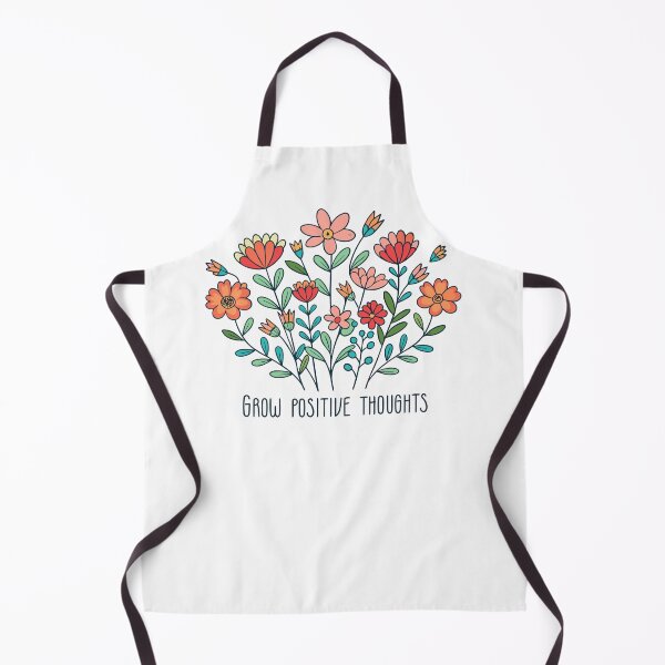 Item preview, grow positive thoughts Floral happy tshirt designed and sold by Cooltees4u1.