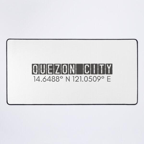 Item preview, Quezon City Philippines Coordinates Minimalist Design designed and sold by holaitssher.