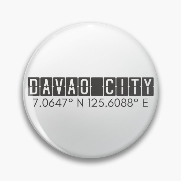 Item preview, Davao City Philippines Coordinates Minimalist Design designed and sold by holaitssher.