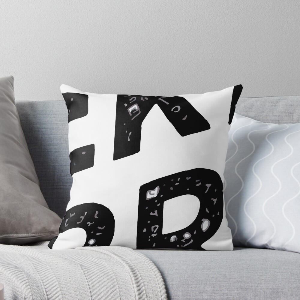 Item preview, Throw Pillow designed and sold by MonStock.