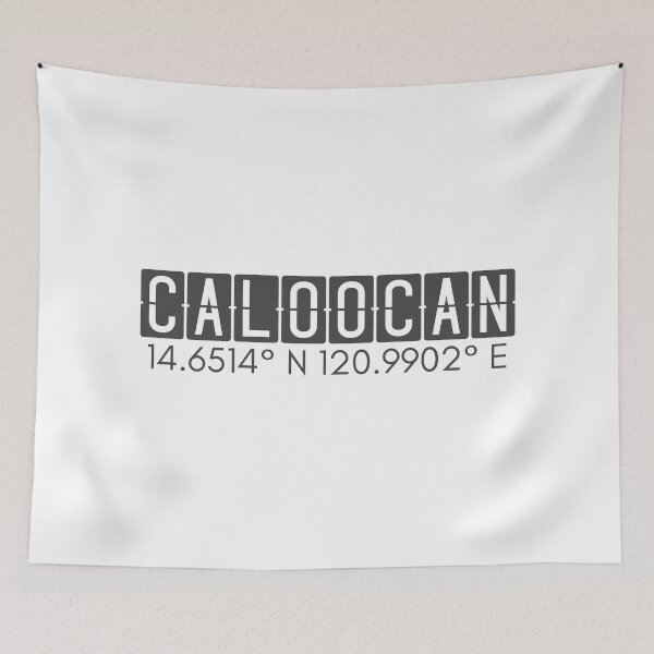 Item preview, Caloocan Philippines Coordinates Minimalist Design designed and sold by holaitssher.