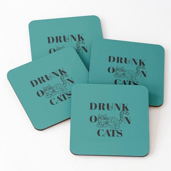 Item preview, LaMaisonOfMY MY DRUNK ON DELIGHT COLLECTION No.8 CATS BLACK designed and sold by LaMaisonOfMY.