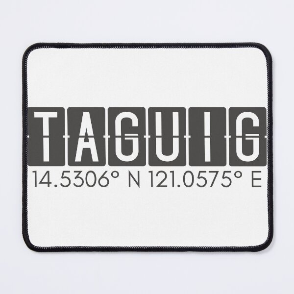 Item preview, Taguig Philippines Coordinates Minimalist Design designed and sold by holaitssher.
