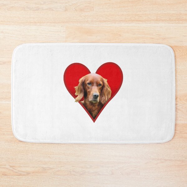 Item preview, Irish Red Setter Love Heart  designed and sold by GeeThang.
