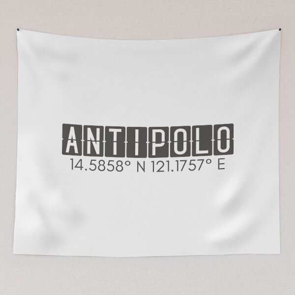 Item preview, Antipolo Philippines Coordinates Minimalist Design designed and sold by holaitssher.